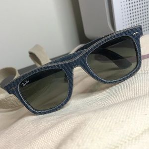 Denim Wayfarer Ray Ban Sunglasses